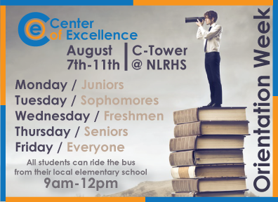Orientation Week! Aug. 7th - 11th
